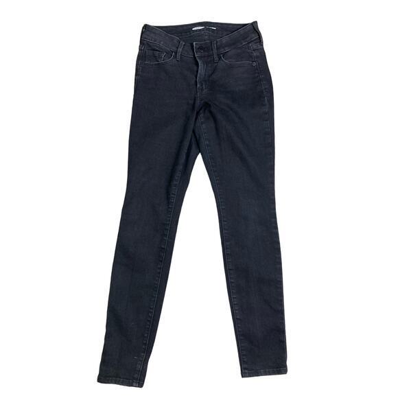 Old Navy Women's Pop Icon Skinny Jeans Black Size‎ 00 Dark Wash Denim - Picture 1 of 10